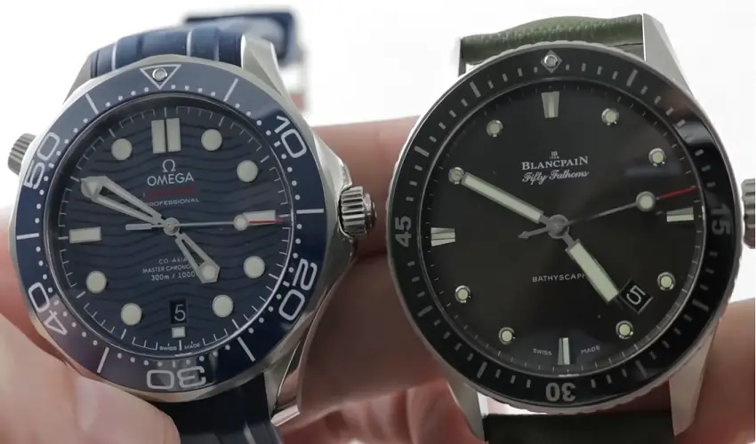 Blancpain Fifty Fathoms Vs Omega Seamaster