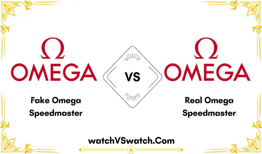 Fake Omega Speedmaster Vs Real