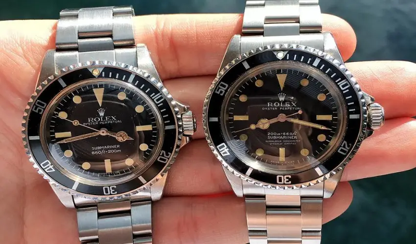 Rolex 5512 Vs 5513