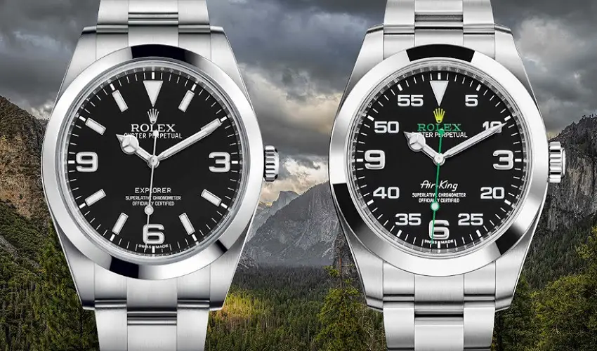 Rolex Air King Vs Explorer