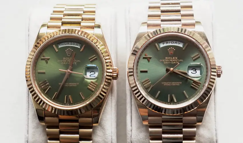 Rolex Oyster Perpetual Day Date Fake Vs Real