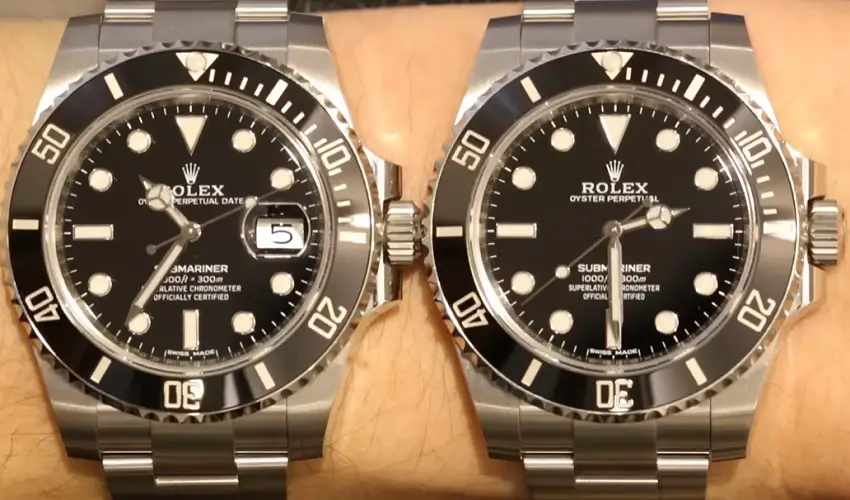 Rolex Submariner Date Vs No Date